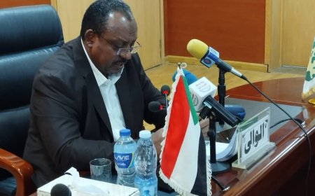 والي شمال كردفان المكلف يخاطب ورشة مصفاة الأبيض لمياه منزوعة الايونات