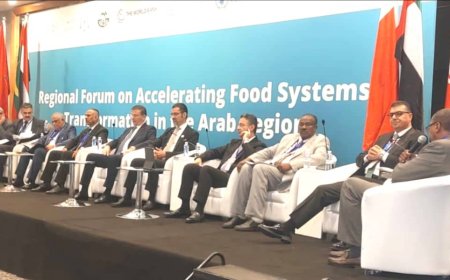 وزير الزراعة يخاطب المنتدى الإقليمي حول تسريع تحول النظم الغذائية فى المنطقة العربية