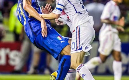 بعد مرور 18 سنة على "نطحة" زيدان الشهيرة.. ماتيرازي يوجه رسالة