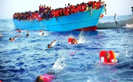 البحر الأبيض يبتلع 15 مهاجراً سودانياً