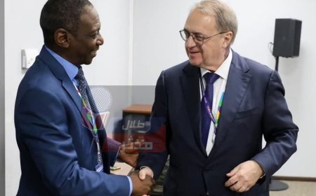 الخارجية الروسية تناقش وقف إطلاق النار بالسودان