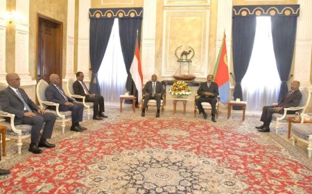 البرهان ل"أفورقي" : عازمون على دحر وهزيمة المليشيا