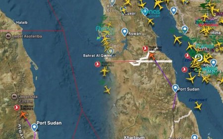 تركيا تبدأ في إستخدام المجال الجوي السوداني