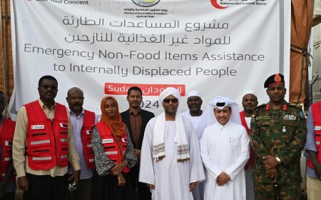 مساعدات من قطر ل(5) ألف نازح من شرق الجزيرة