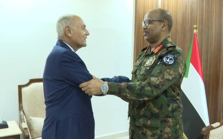 إبراهيم جابر ل"أبوالغيط" : وقف الحرب يبدأ بوقف الدول الداعمة للتمرد عن الإمداد بالسلاح والمرتزقه