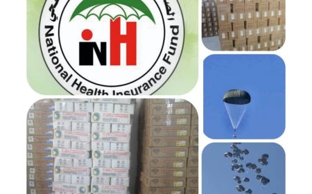 إنزال جوي لأدوية التأمين الصحي في الفاشر