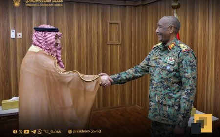 البرهان يلتقي نائب وزير الخارجية السعودي