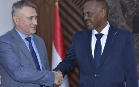 مباحثات بين وزير المعادن السفير الروسي بالسودان