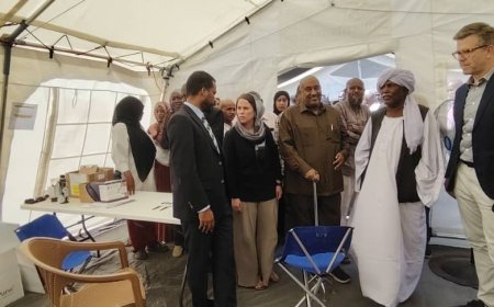 يستقبل 100 حالة يومياً.. إفتتاح أول مستشفى ميداني أميركي بالقضارف