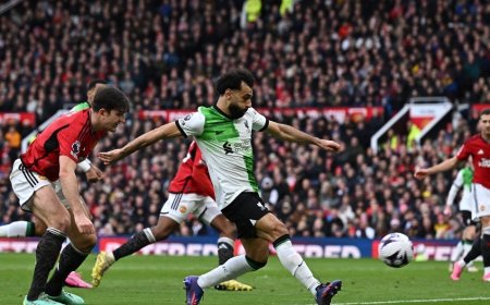 قبل اللقاء المرتقب... تاريخ حافل للنجم محمد صلاح أمام يونايتد