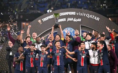 باريس سان جيرمان يتوّج بلقب كأس الأبطال الفرنسية