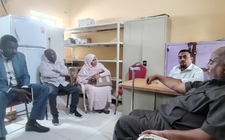 مدير الصحة بالقضارف يقف على مستوى تقديم الخدمات بمستشفى الشواك الريفي