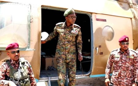 كباشي يتفقد الخطوط الأمامية بود مدني