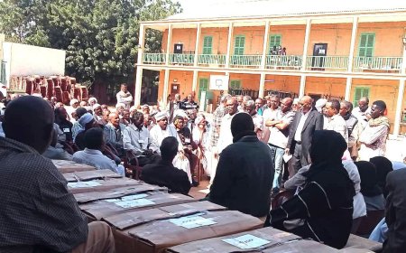 التربية والتعليم تبدأ في تفريغ اوراق الإجابة لإمتحانات الشهادة السودانية