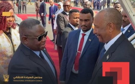 البرهان يصل سيراليون