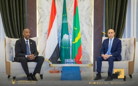 مباحثات بين البرهان ورئيس الاتحاد الأفريقي