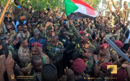 البرهان يزور مصفاة الجيلي بالخرطوم