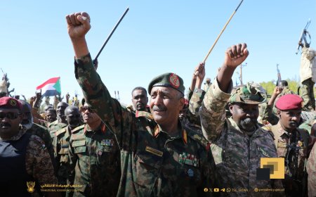 البرهان يتفقد الخطوط المتقدمة في منطقتي الجيلي وقري بالخرطوم