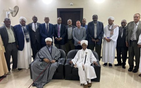 وفدٌ اتحادي رفيع يزور القنصل المصري ببورتسودان