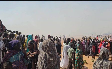 حريق يلتهم معسكر للنازحين بالأبيض 