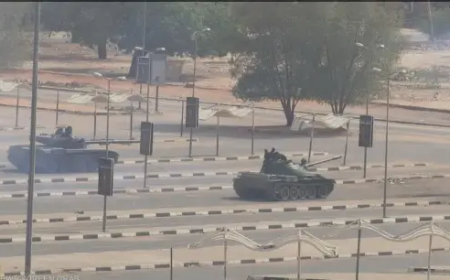 أمتار قليلة تفصل التحام جيش القيادة العامة بجيش المدرعات