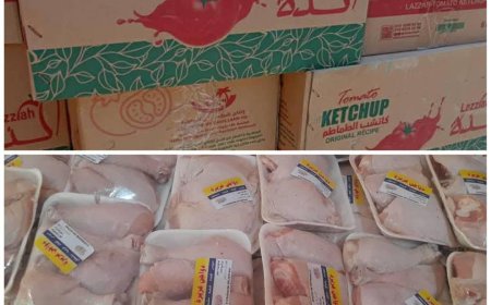ضبط مواد غذائية فاسدة بولايتى