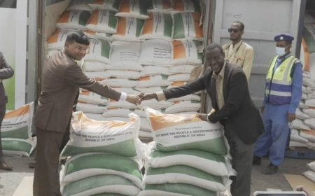 2000 طن من الأرز منحة هندية دعماً للشعب السوداني