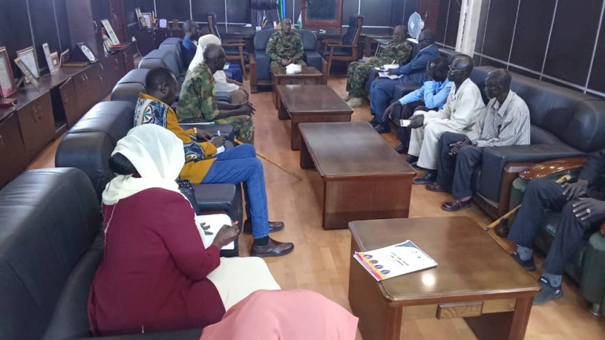 والي الجزيرة يرحب بزيارة وفد إشرافية أبيي