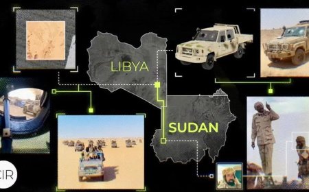 مركز بريطاني :معسكر لمليشيا الدعم السريع في صحراء ليبيا