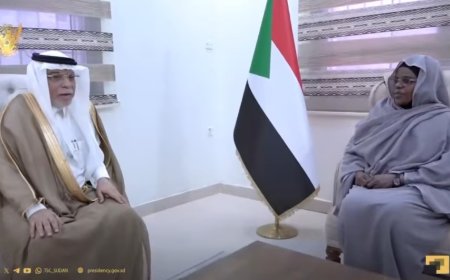 عضو مجلس السيادة د. سلمي تبحث مع السفير السعودي بالسودان العلاقات الثنائية بين البلدين