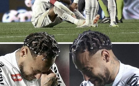 هزيمة تاريخيّة ومُذلة.. نيمار ينهار وسانتوس البرازيلي يُقيل مدربه..