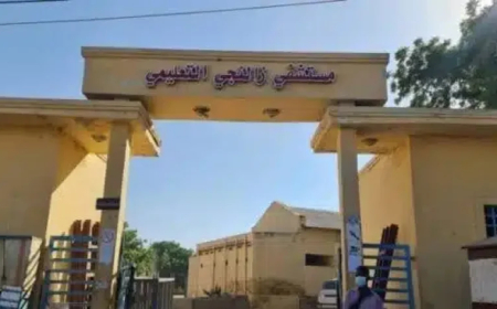 انفجار قنبلة يدوية داخل مستشفى زالنجي