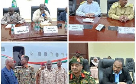 عقار وكباشي يصلان الخرطوم ولقاء مشترك مع حكومة الولاية ولجنة الأمن
