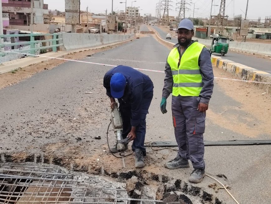 إكتمال تأهيل 5 كباري متأثرة بالحرب في الخرطوم