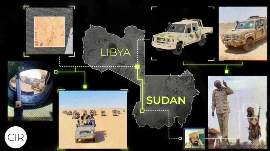 مركز بريطاني :معسكر لمليشيا الدعم السريع في صحراء ليبيا  