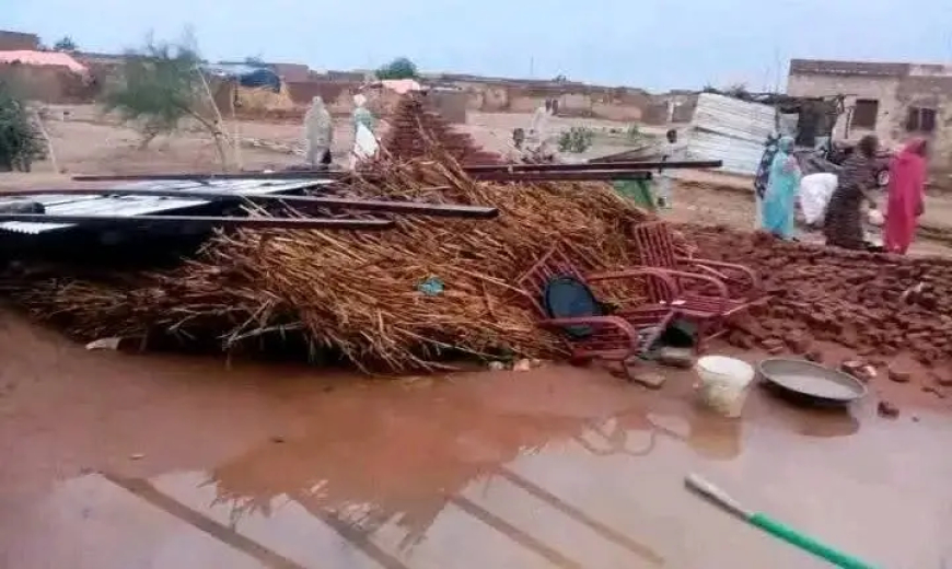 سقوط عشرات المنازل وإصابة عدد من المواطنين بسبب الأمطار في شمال كردفان