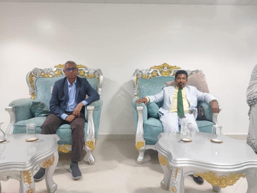 وزير الثروة الحيوانية يصل بورتسودان لإستلام مهامه
