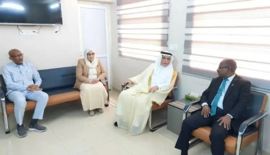 وزير العدل يلتقي السفير السعودي بالسودان