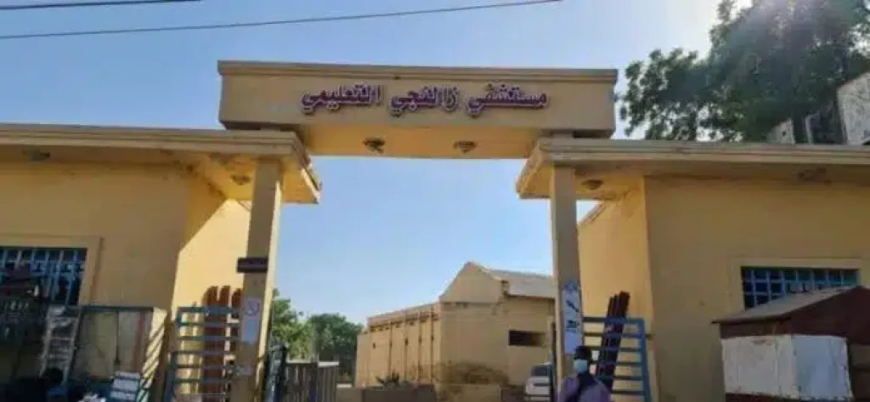 انفجار قنبلة يدوية داخل مستشفى زالنجي