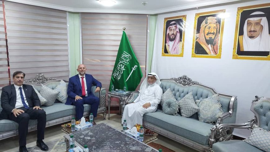 السفير السعودي بالسودان يستقبل رئيس بعثة اللجنة الدولية للصليب الأحمر