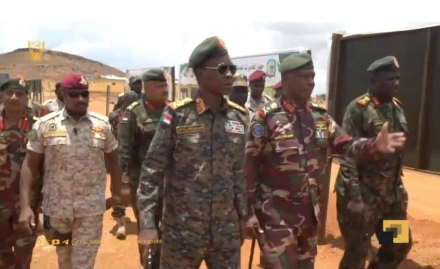 كباشي يتفقد قوات جهاز المخابرات العامة بمعسكر سركاب