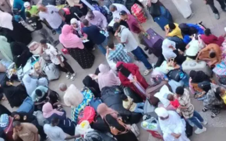 إعفاء السودانيين المغادرين من غرامات تجديد الإقامة المصرية