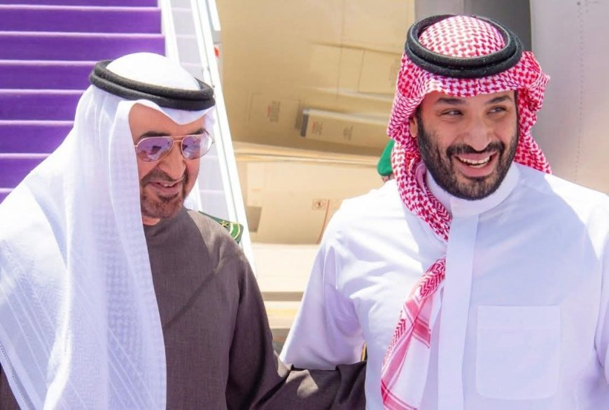 محمد بن زايد يقود وفداً إماراتياً الى السعودية...