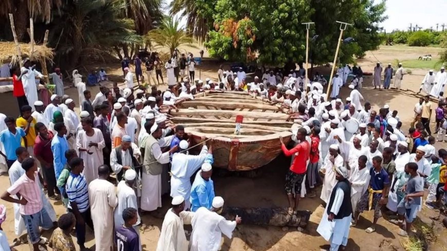 ارث من الاسلاف ..انزال مركب بمروراتي الى النيل
