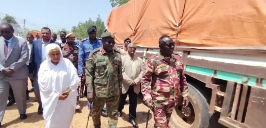 ضبط سلع مهربة في طريقها لدولة جنوب السودان