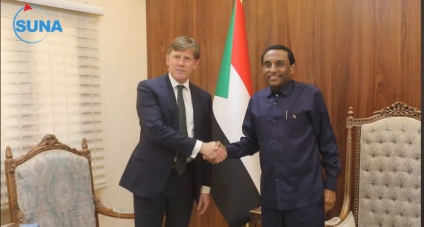 رئيس الوزراء يلتقي الممثل الخاص للمملكة المتحدة بالسودان