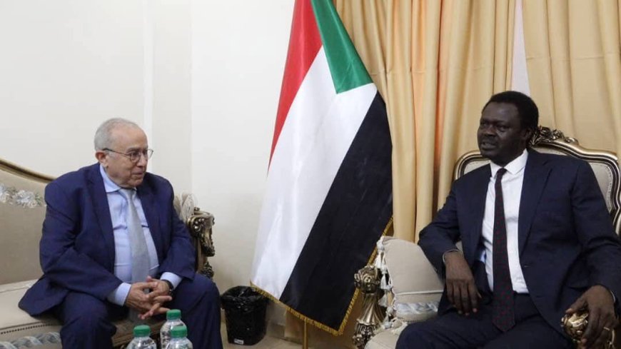 مناوي يلتقي مبعوث الأمين العام للأمم المتحدة للسودان