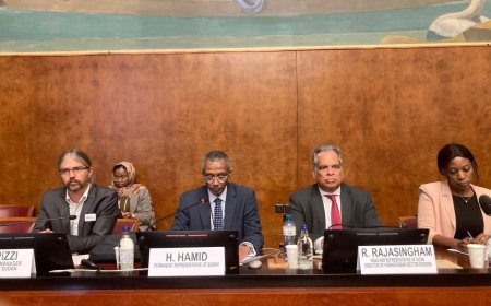 مندوب السودان بجنيف يندد بصمت المجتمع الدولي على جرائم المليشيا