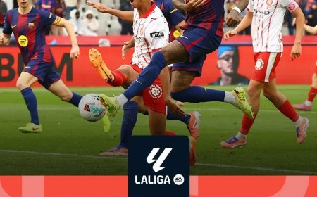 برشلونة يقتنص الفوز في اللحظات الأخيرة أمام جيرونا