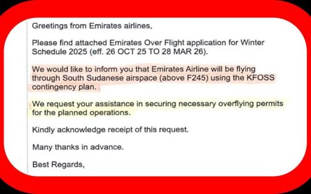مفاجأة صاعقة.. الإمارات تتقدم بطلب إلى سلطة الطيران المدني السوداني